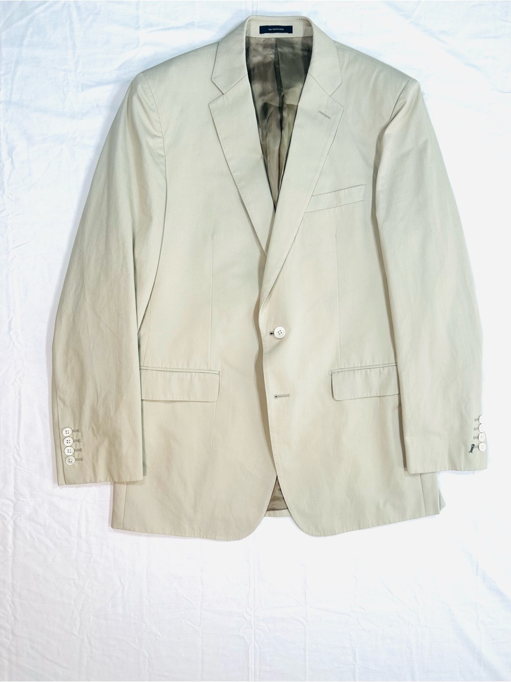 NWOT Gieves No. 1 Savile Row Men’s Beige Blazer Jacket